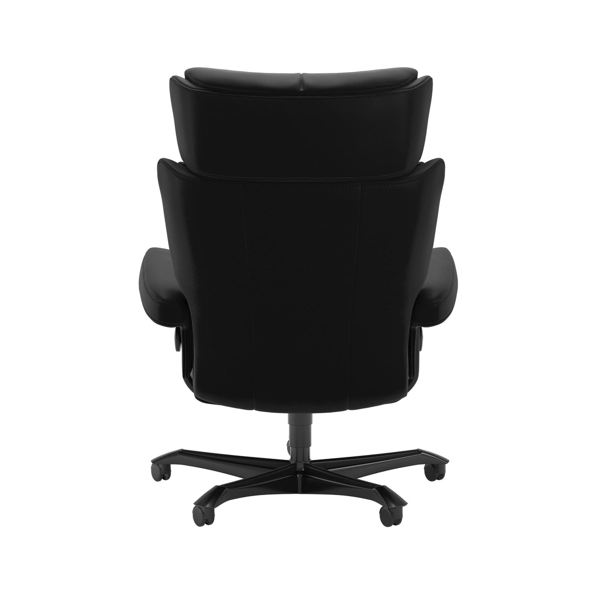Magic - Office Chair - Paloma Black - Black Wood