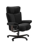 Magic - Office Chair - Paloma Black - Wenge Wood