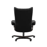 Wing - Office Chair - Paloma Black - Wenge Wood
