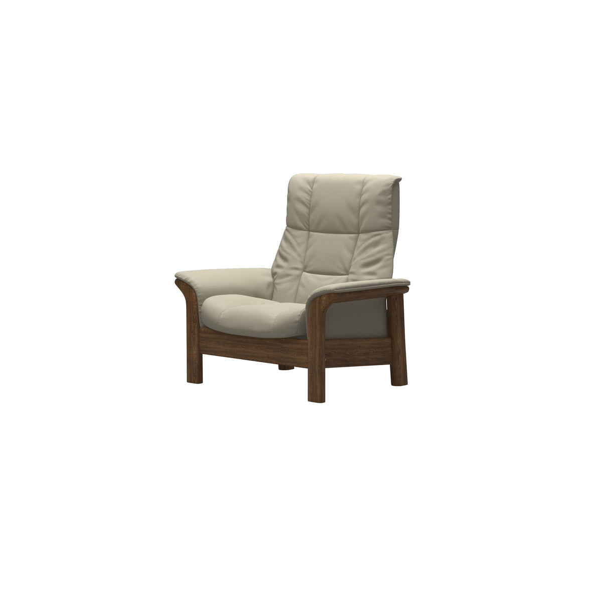 Buckingham HB Chair - Paloma Light Grey - Teak
