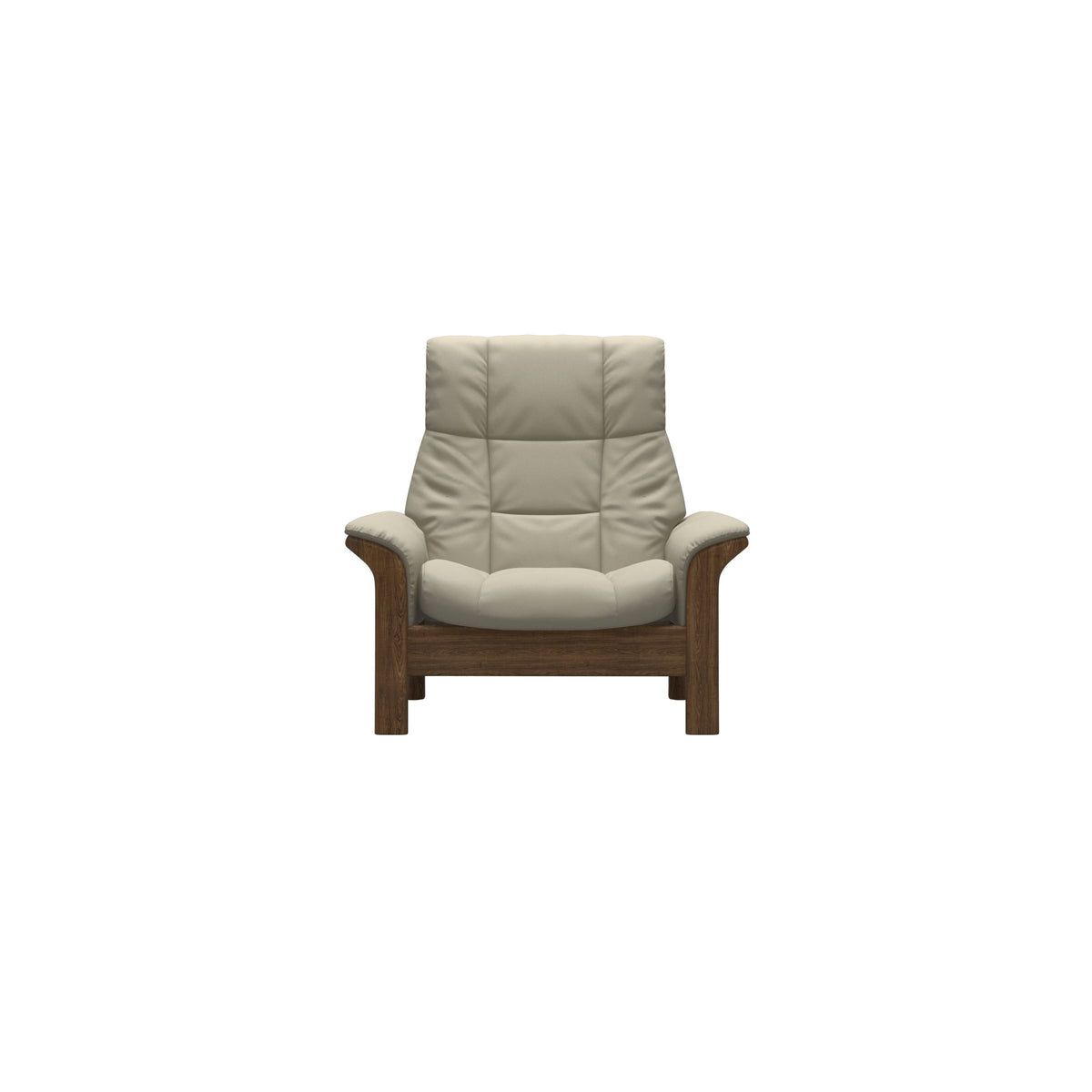 Buckingham HB Chair - Paloma Light Grey - Teak