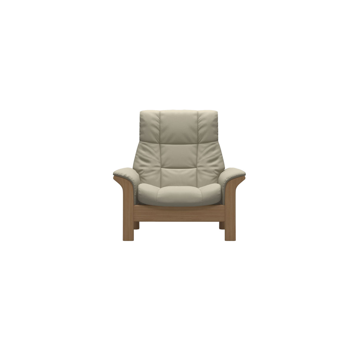 Buckingham HB Chair - Paloma Light Grey - Oak