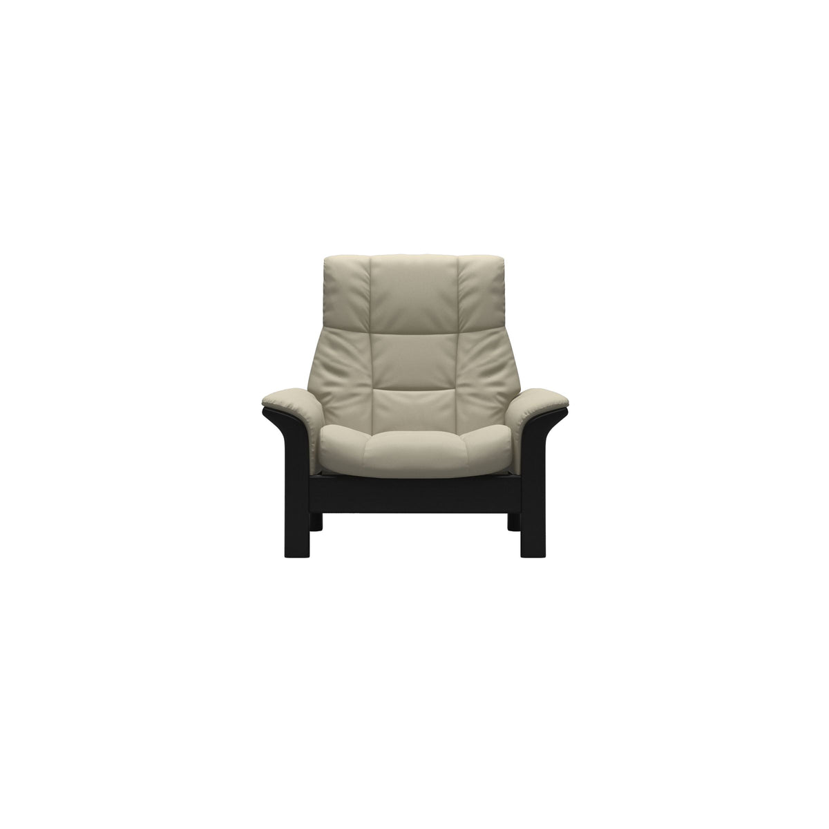 Buckingham HB Chair - Paloma Light Grey - Black
