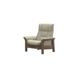 Buckingham HB Chair - Paloma Light Grey - Smoked Oak