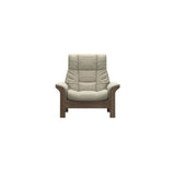 Buckingham HB Chair - Paloma Light Grey - Smoked Oak