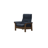 Buckingham HB Chair - Paloma Oxford Blue - Teak
