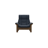 Buckingham HB Chair - Paloma Oxford Blue - Teak