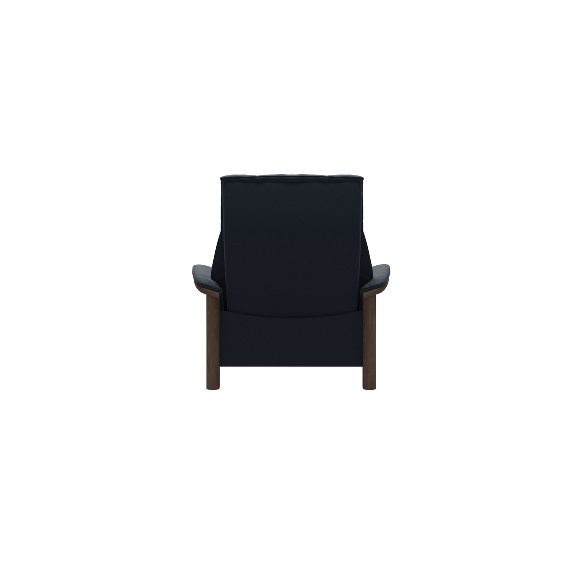 Buckingham HB Chair - Paloma Oxford Blue - Walnut