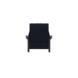 Buckingham HB Chair - Paloma Oxford Blue - Walnut