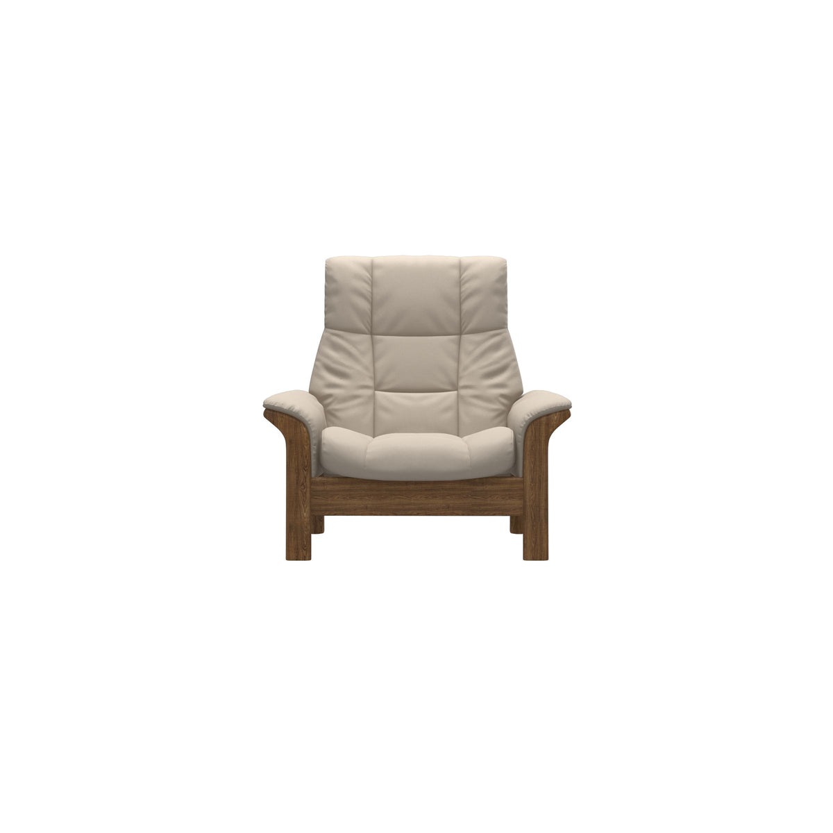 Buckingham HB Chair - Paloma Fog - Teak