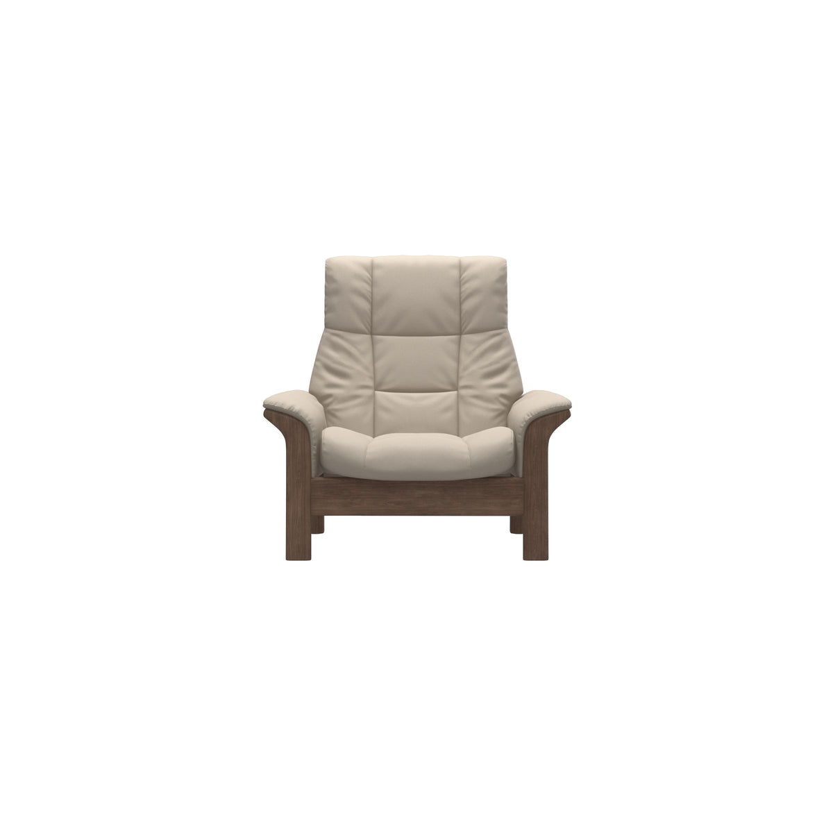 Buckingham HB Chair - Paloma Fog - Walnut