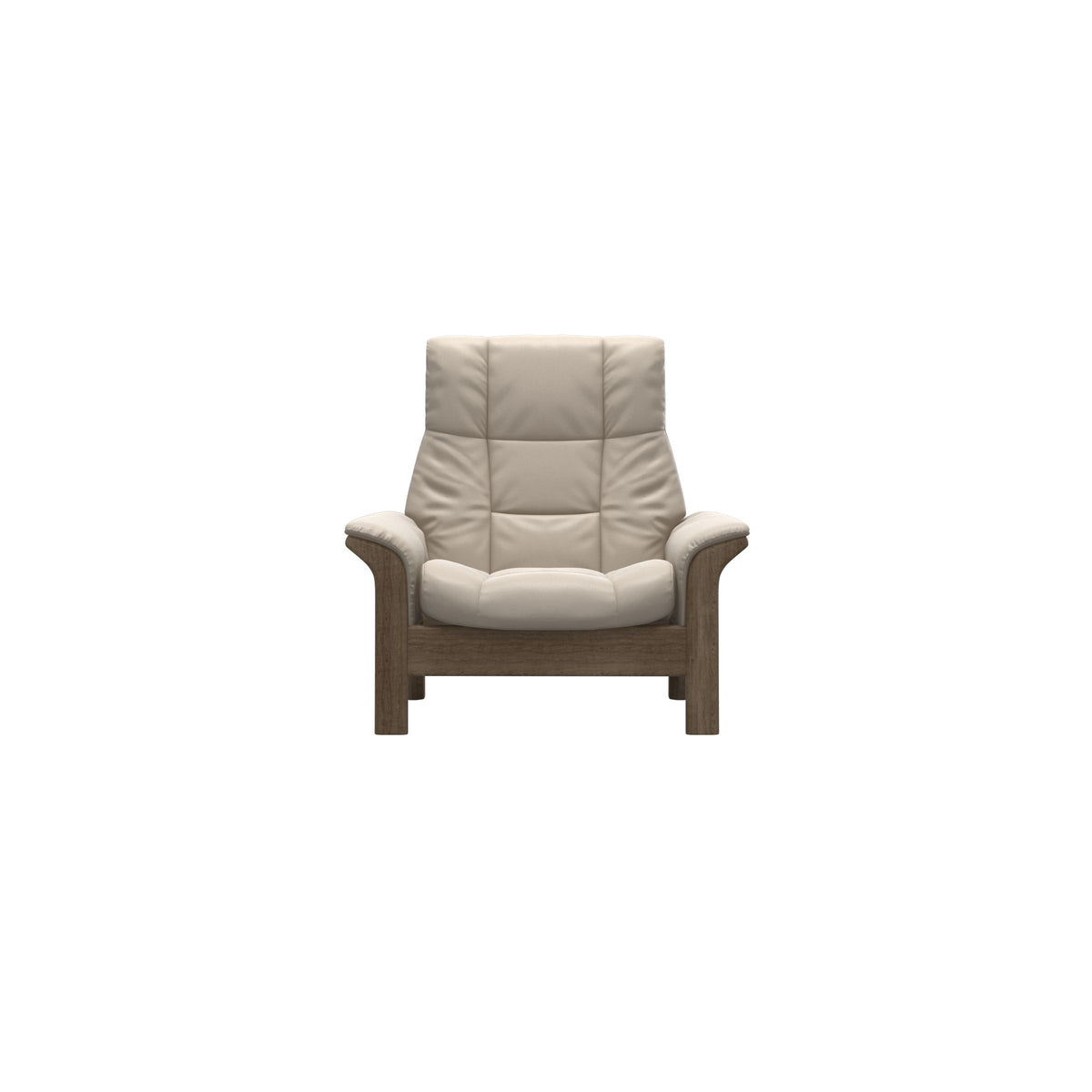 Buckingham HB Chair - Paloma Fog - Smoked Oak
