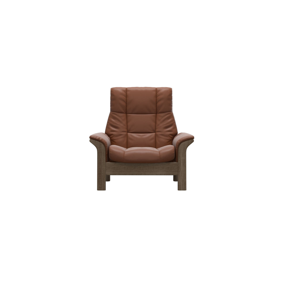 Buckingham HB Chair - Paloma New Cognac - Smoked Oak