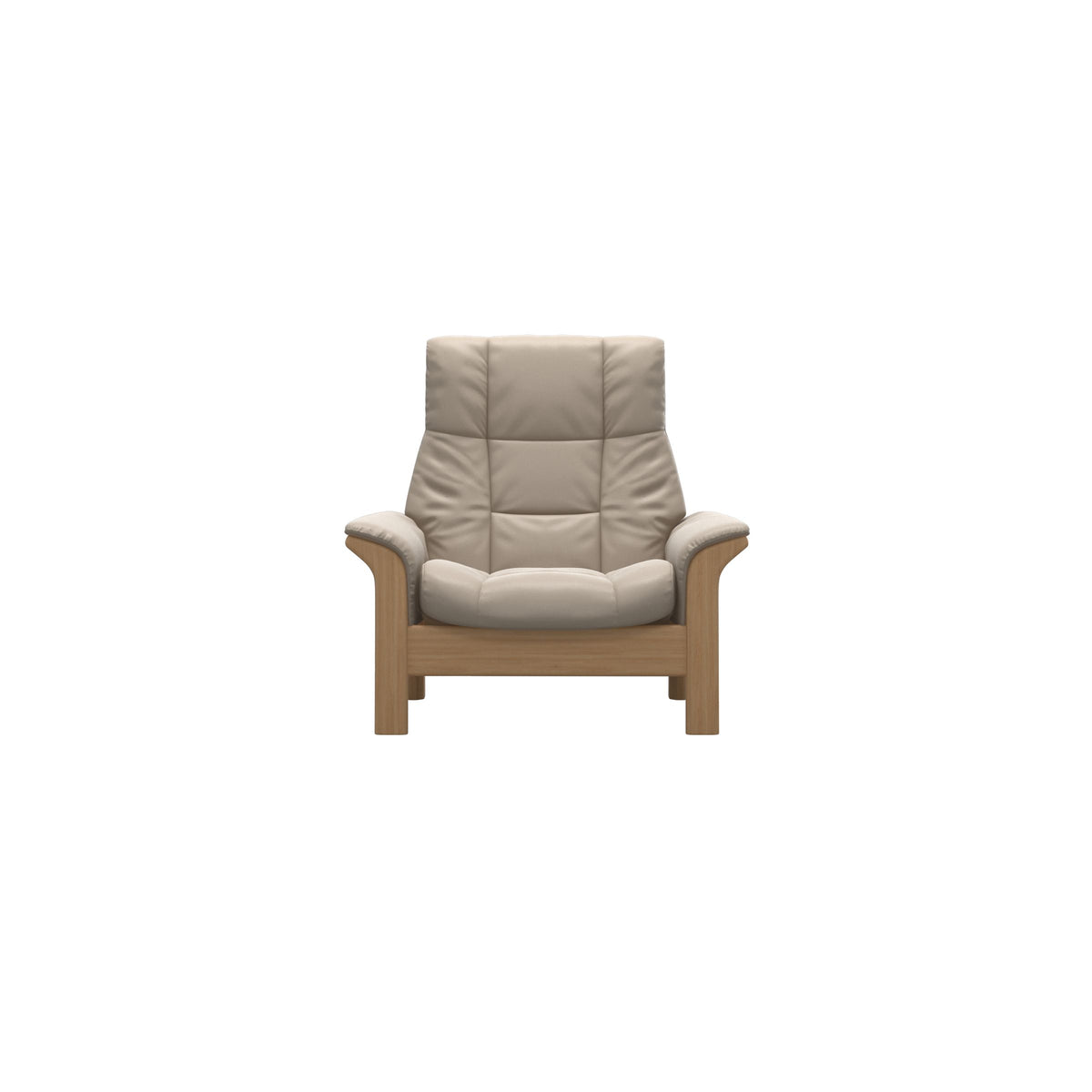 Buckingham HB Chair - Paloma Mushroom - Oak