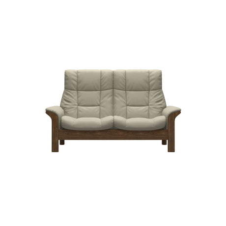 Buckingham HB 2-Seat - Paloma Light Grey - Teak
