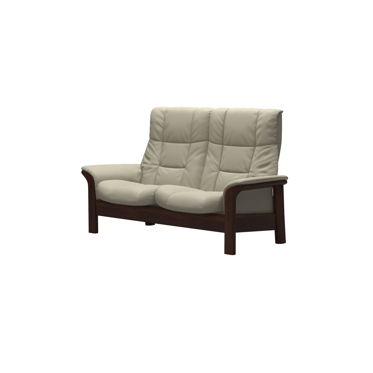 Buckingham HB 2-Seat - Paloma Light Grey - Brown