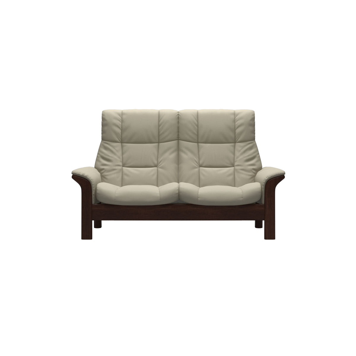 Buckingham HB 2-Seat - Paloma Light Grey - Brown