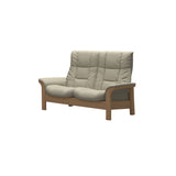 Buckingham HB 2-Seat - Paloma Light Grey - Oak