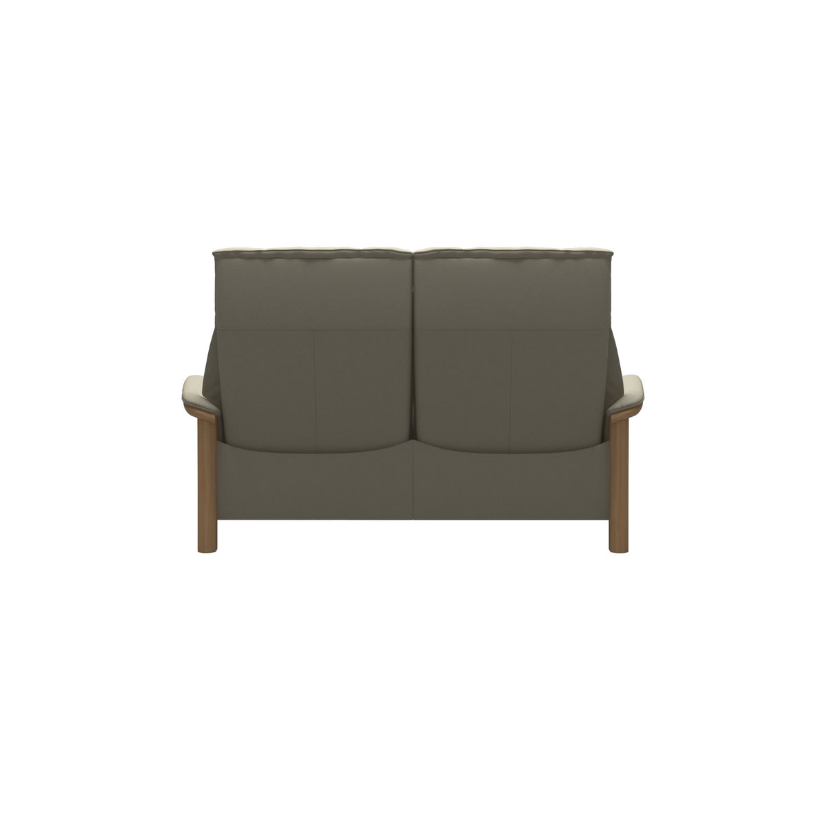Buckingham HB 2-Seat - Paloma Light Grey - Oak