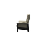 Buckingham HB 2-Seat - Paloma Light Grey - Black