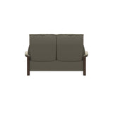 Buckingham HB 2-Seat - Paloma Light Grey - Walnut