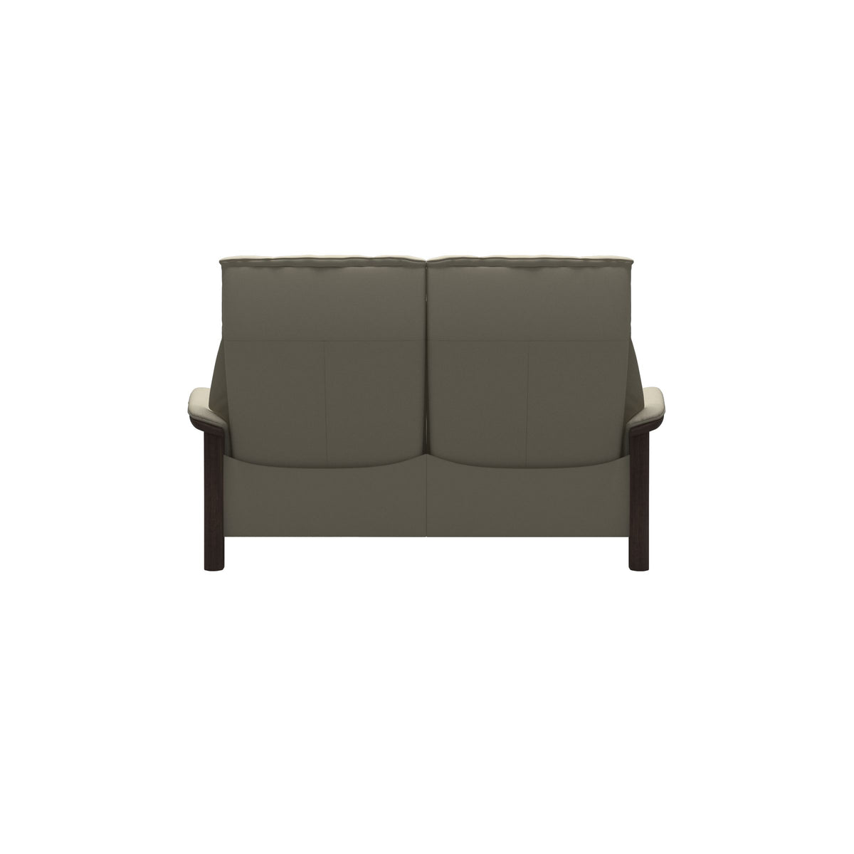Buckingham HB 2-Seat - Paloma Light Grey - Wenge