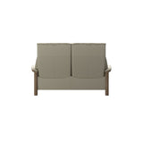 Buckingham HB 2-Seat - Paloma Light Grey - Smoked Oak