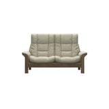 Buckingham HB 2-Seat - Paloma Light Grey - Smoked Oak