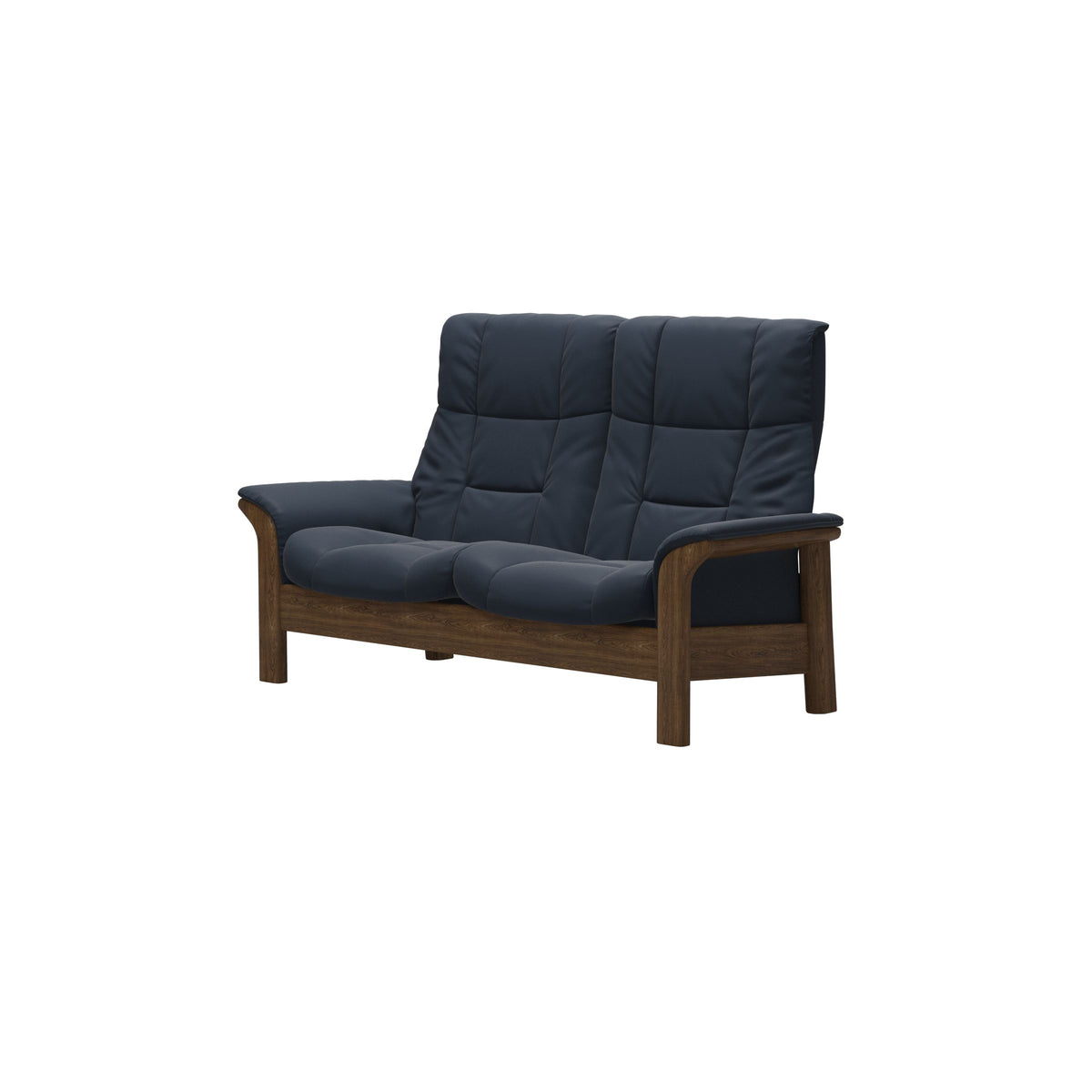 Buckingham HB 2-Seat - Paloma Oxford Blue - Teak
