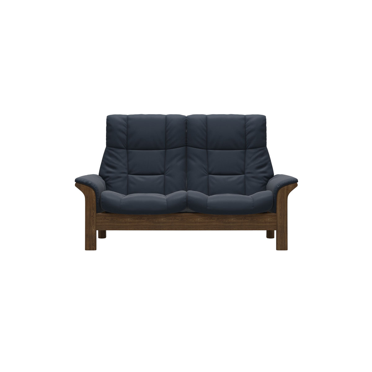 Buckingham HB 2-Seat - Paloma Oxford Blue - Teak