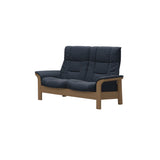 Buckingham HB 2-Seat - Paloma Oxford Blue - Oak