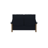 Buckingham HB 2-Seat - Paloma Oxford Blue - Oak