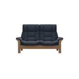 Buckingham HB 2-Seat - Paloma Oxford Blue - Oak