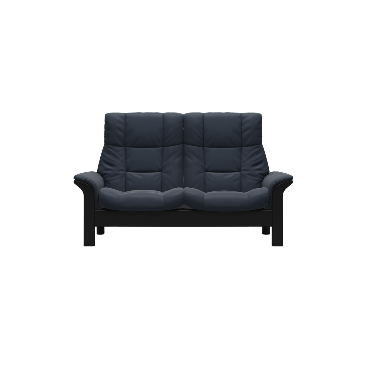 Buckingham HB 2-Seat - Paloma Oxford Blue - Black