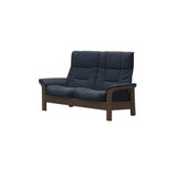 Buckingham HB 2-Seat - Paloma Oxford Blue - Walnut