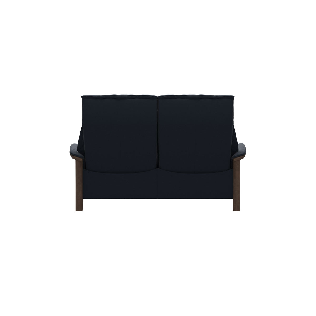 Buckingham HB 2-Seat - Paloma Oxford Blue - Walnut