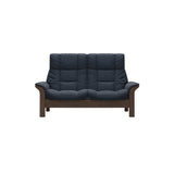 Buckingham HB 2-Seat - Paloma Oxford Blue - Walnut