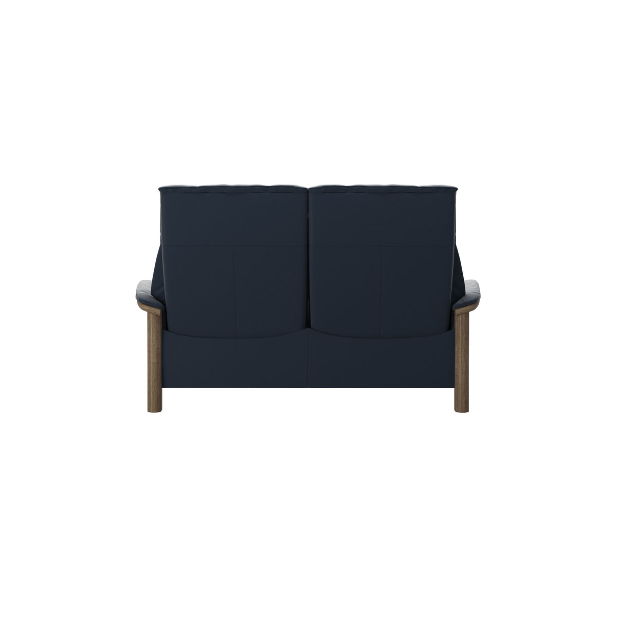 Buckingham HB 2-Seat - Paloma Oxford Blue - Smoked Oak