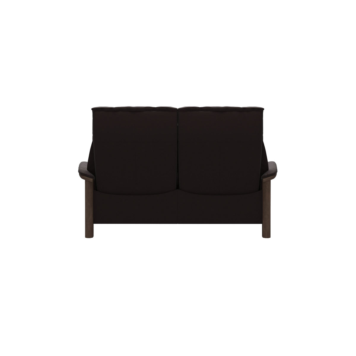 Buckingham HB 2-Seat - Paloma Chocolate - Walnut