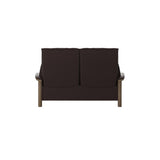 Buckingham HB 2-Seat - Paloma Chocolate - Smoked Oak