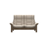 Buckingham HB 2-Seat - Paloma Fog - Smoked Oak