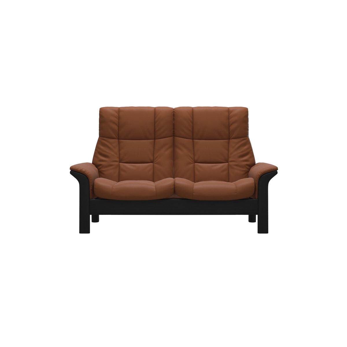 Buckingham HB 2-Seat - Paloma New Cognac - Black