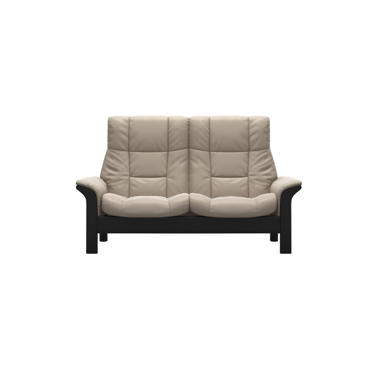 Buckingham HB 2-Seat - Paloma Mushroom - Black