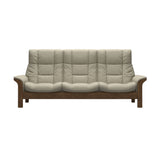 Buckingham HB 3-Seat - Paloma Light Grey - Teak