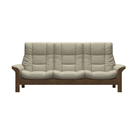 Buckingham HB 3-Seat - Paloma Light Grey - Teak