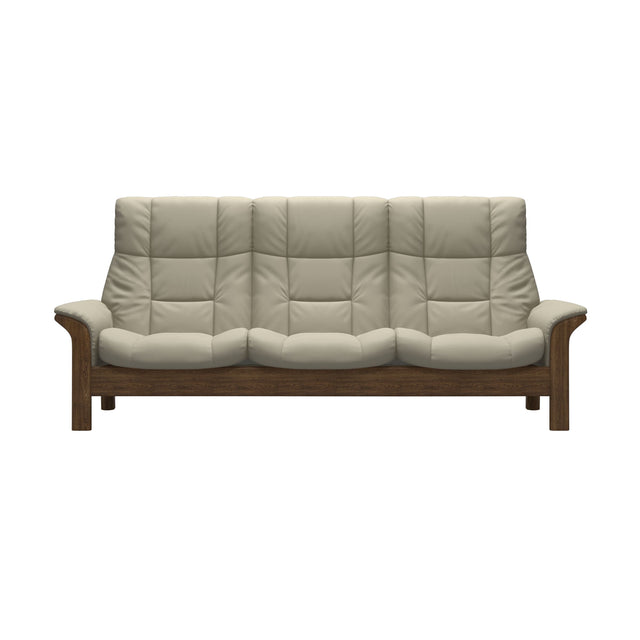 Buckingham HB 3-Seat - Paloma Light Grey - Teak