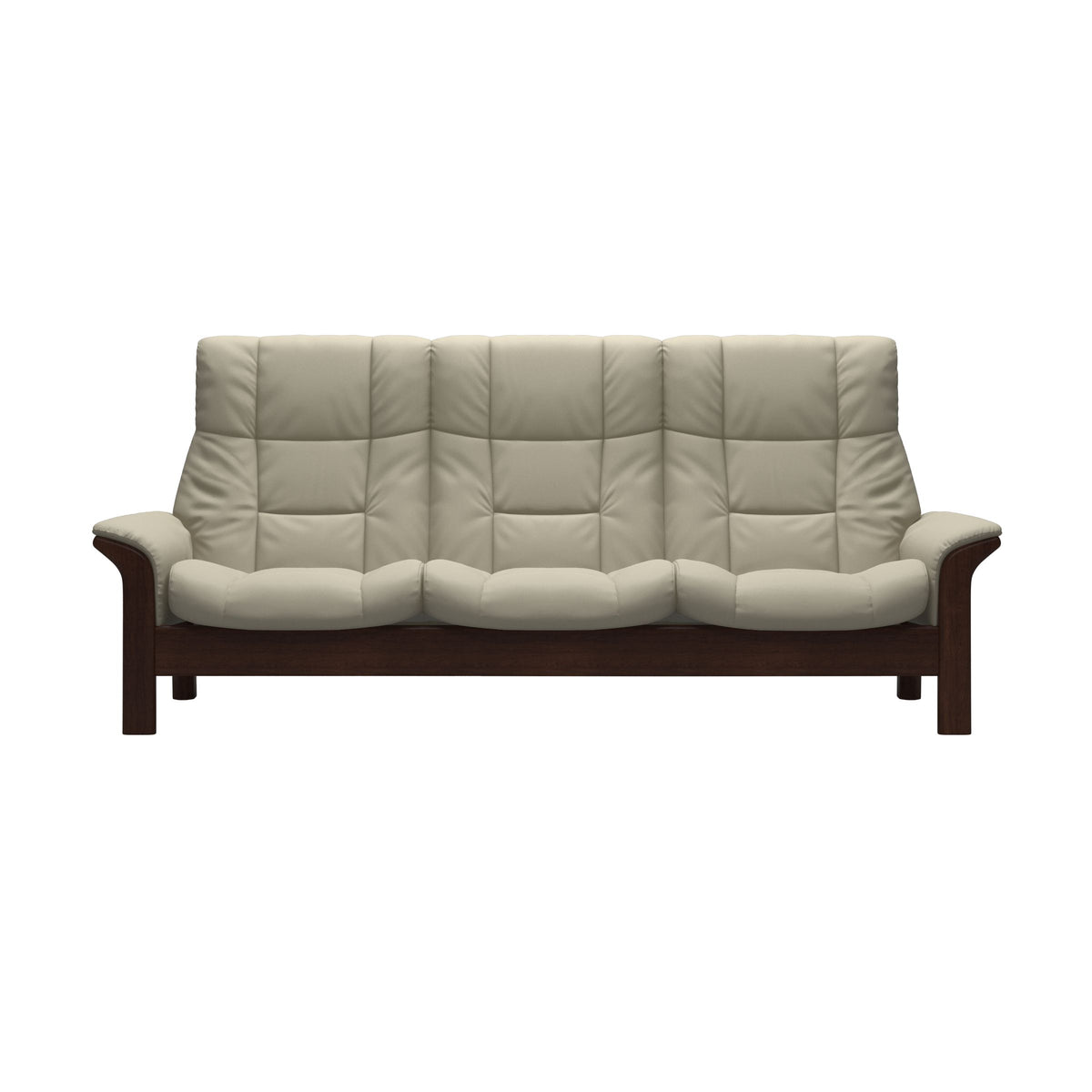 Buckingham HB 3-Seat - Paloma Light Grey - Brown