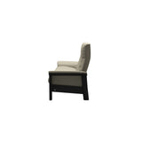 Buckingham HB 3-Seat - Paloma Light Grey - Black