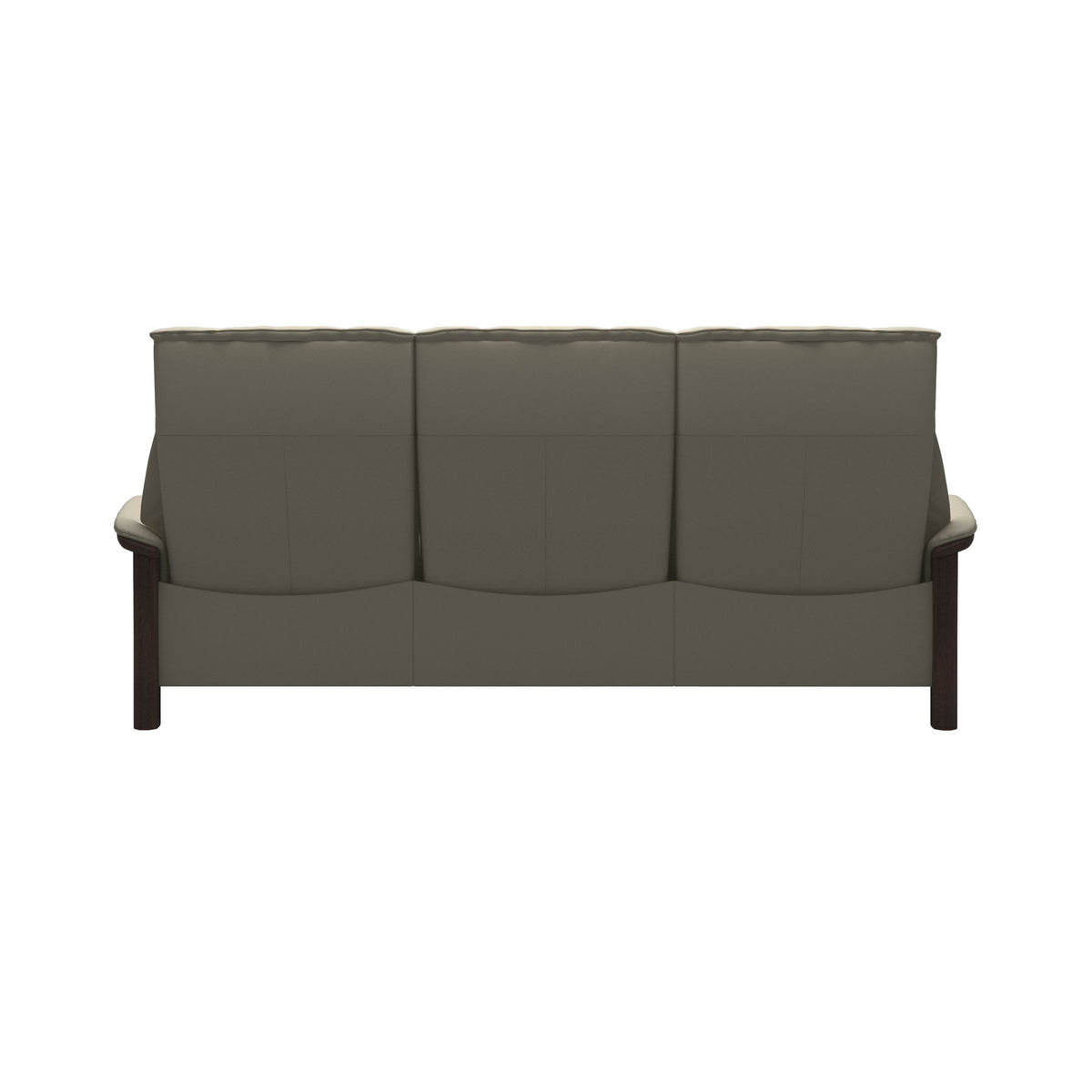 Buckingham HB 3-Seat - Paloma Light Grey - Wenge