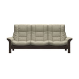 Buckingham HB 3-Seat - Paloma Light Grey - Wenge